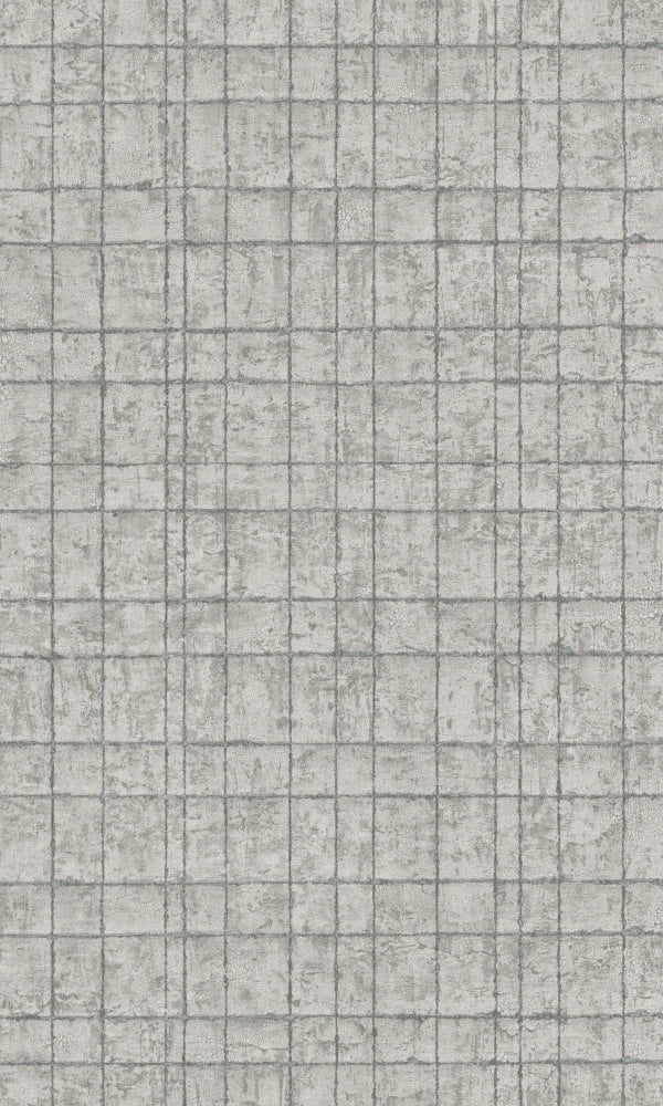 media image for sample weathered grid grey wallpaper by walls republic 1 243