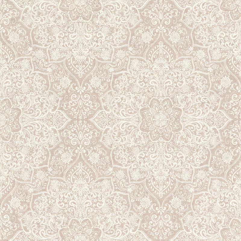 media image for Large Whimsical Ornamental Blush Pink Wallpaper by Walls Republic 229