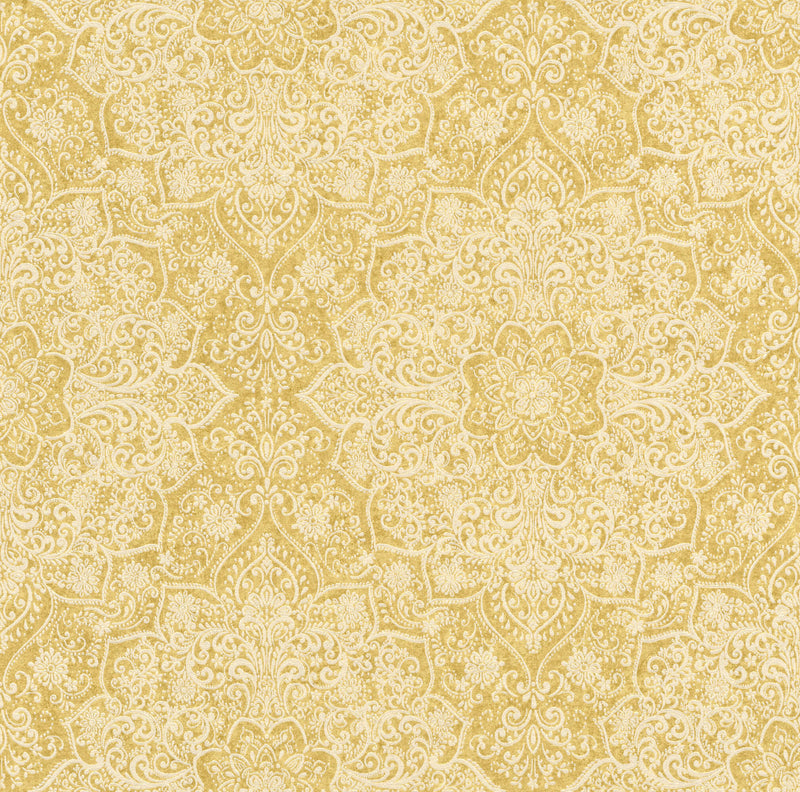 media image for sample large whimsical ornamental yellow wallpaper by walls republic 1 236
