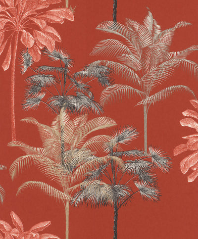 product image of sample tropical decoration coral red wallpaper by walls republic 1 547