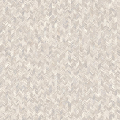 product image of Vivid Herringbone Neutral Geometric Wallpaper by Walls Republic 580