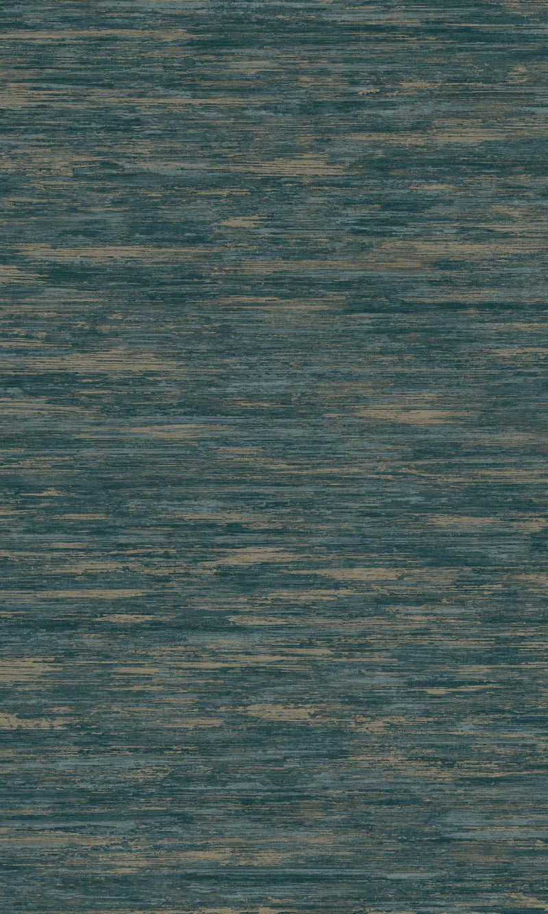 media image for Teal Textured Metallic Horizontal Stripes Wallpaper by Walls Republic 232