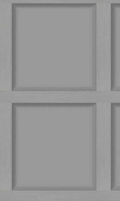 product image of sample modern wood panel grey 3d effect wallpaper by walls republic 1 569