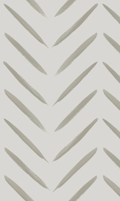 product image for Chevron Taupe Geometric Wallpaper by Walls Republic 22