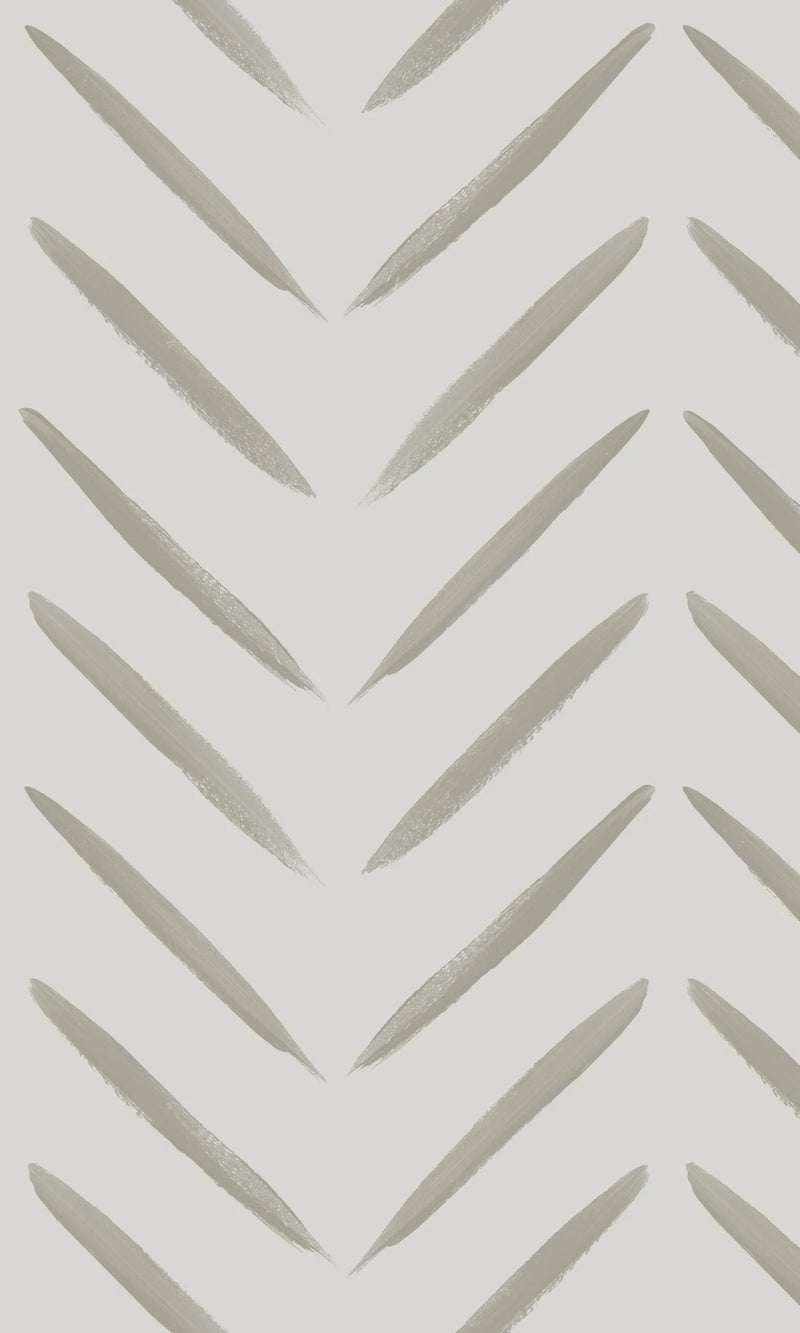 media image for Chevron Taupe Geometric Wallpaper by Walls Republic 259
