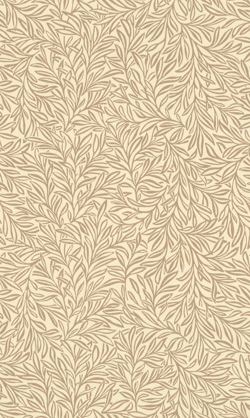 media image for Minimalist Gold Leaves Tropical Metallic Wallpaper by Walls Republic 259