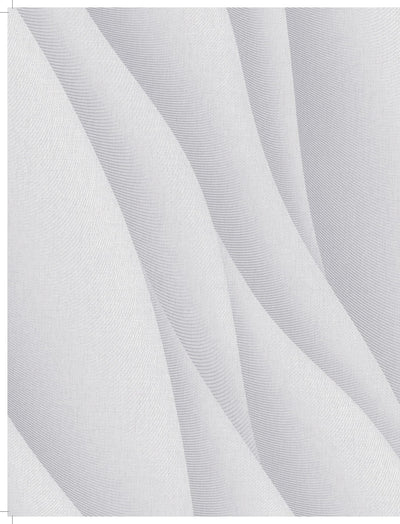 product image for Affinity 3D Ocean Waves Wallpaper in White 50