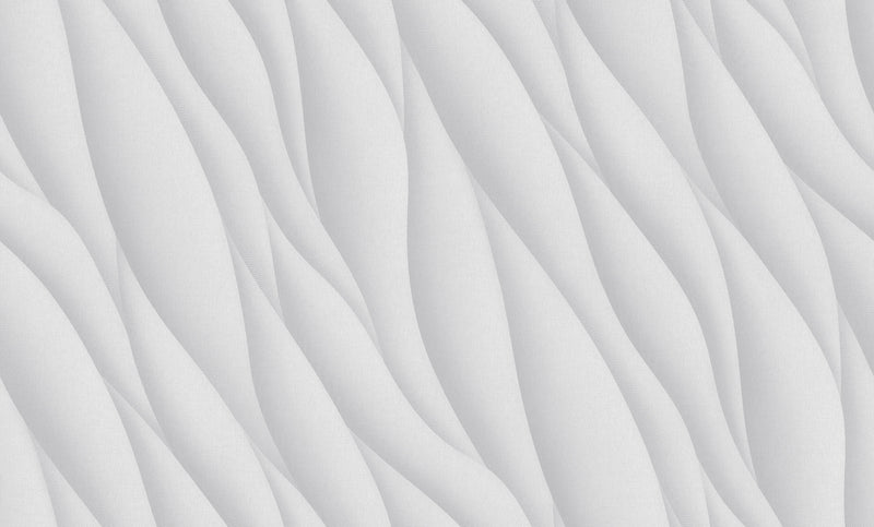 media image for Affinity 3D Ocean Waves Wallpaper in White 243