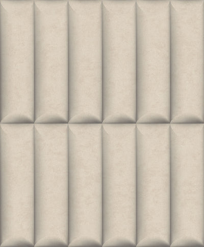 product image for Affinity 3D Concrete-Like Tube Wallpaper in Beige 39