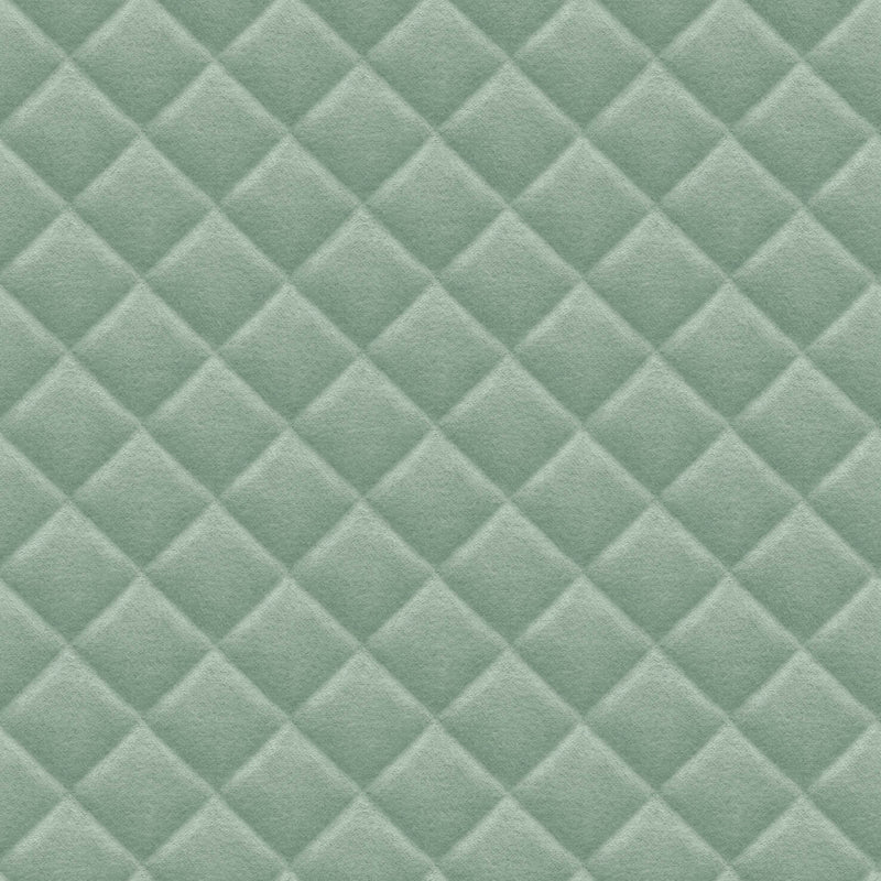 media image for Affinity 3D Cushion Geometric Wallpaper in Green 253