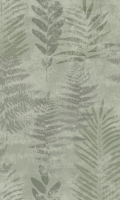 product image of Fern Leaves Tropical Wallpaper in Forest 586