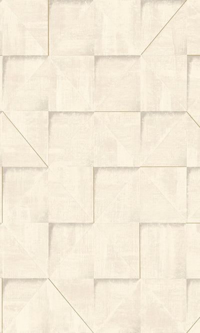 product image of Geometric Tiles Wallpaper in Natural 585