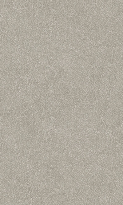 product image of Tahiti Plain Leather Textured Wallpaper in Grey 524