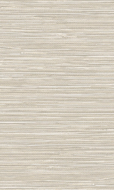 product image of Sample Tahiti Textured Grasscloth Wallpaper in Off-White 514