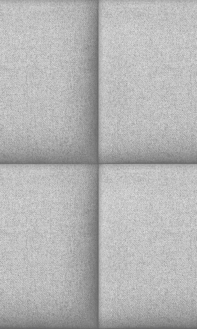 product image of Asperia 3D Effect Fabric Brick Wallpaper in Grey 598