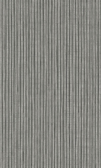 product image for Simple Geometric Stripes Wallpaper in Peppercorn 25