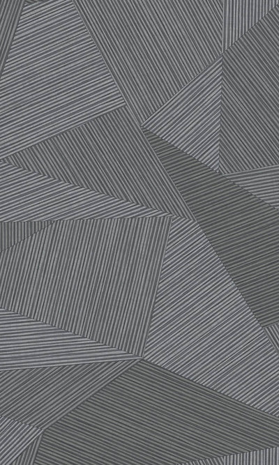 product image of Sample Simple Geometric Panel Wallpaper in Raw Iron 551