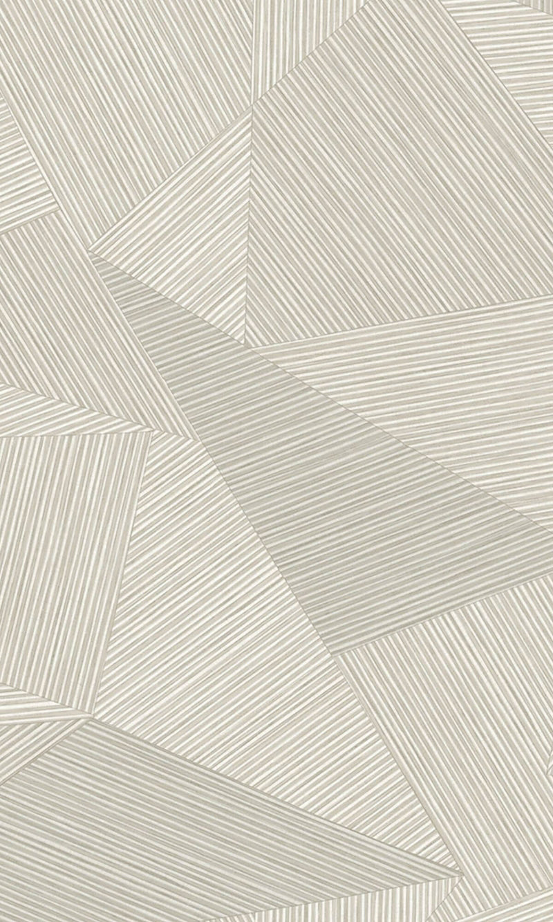 media image for Sample Simple Geometric Panel Wallpaper in Anew Grey 267