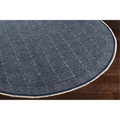 product image for Rajasthan RAJ-2300 Hand Knotted Rug in Navy & White by Surya 2