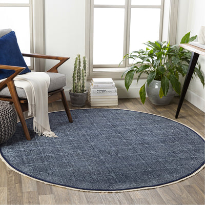 product image for Rajasthan RAJ-2300 Hand Knotted Rug in Navy & White by Surya 65