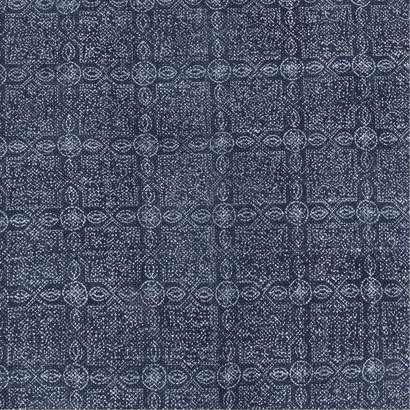 media image for Rajasthan RAJ-2300 Hand Knotted Rug in Navy & White by Surya 285
