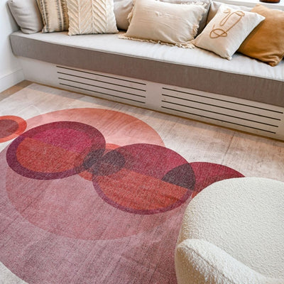 product image for Red Guara Concrete Area Rug 68