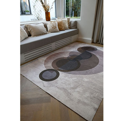 product image for Brown Amazonas Concrete Area Rug 24