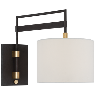product image for Gael Medium Articulating Wall Light By Visual Comfort Modern Rb 2060Ab L 3 9