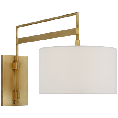 product image for Gael Large Articulating Wall Light By Visual Comfort Modern Rb 2061Ab L 1 79