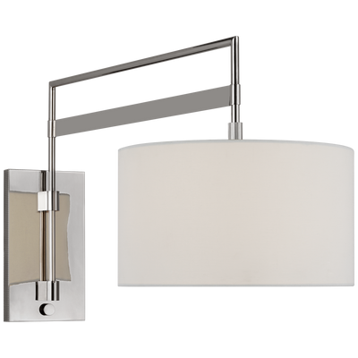 product image for Gael Large Articulating Wall Light By Visual Comfort Modern Rb 2061Ab L 2 57