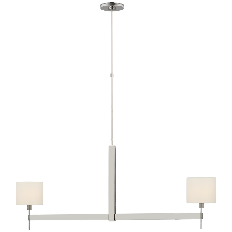 media image for Brontes Large Linear Chandelier By Visual Comfort Modern Rb 5141Ab L 2 217