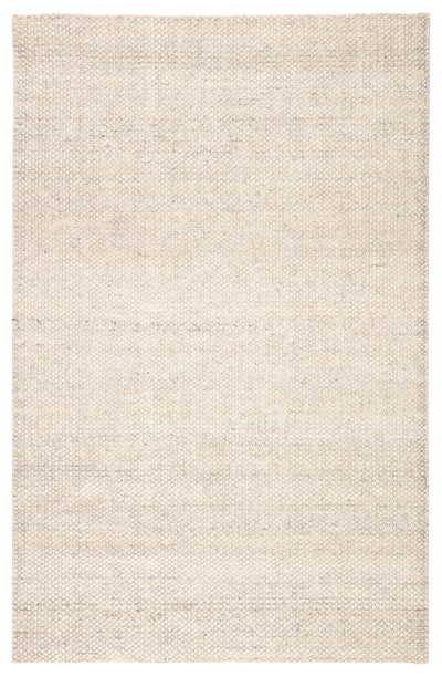 product image for Limon Indoor/ Outdoor Solid Ivory & Gray Area Rug 39