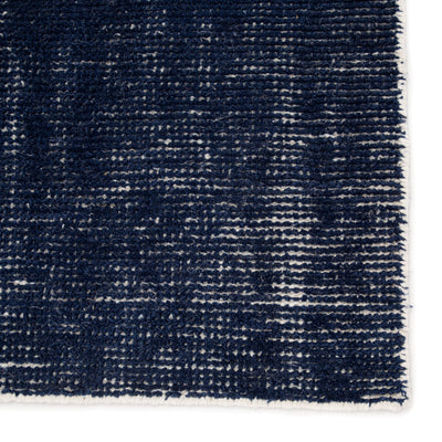 product image for Limon Indoor/ Outdoor Solid Blue & White Area Rug 37
