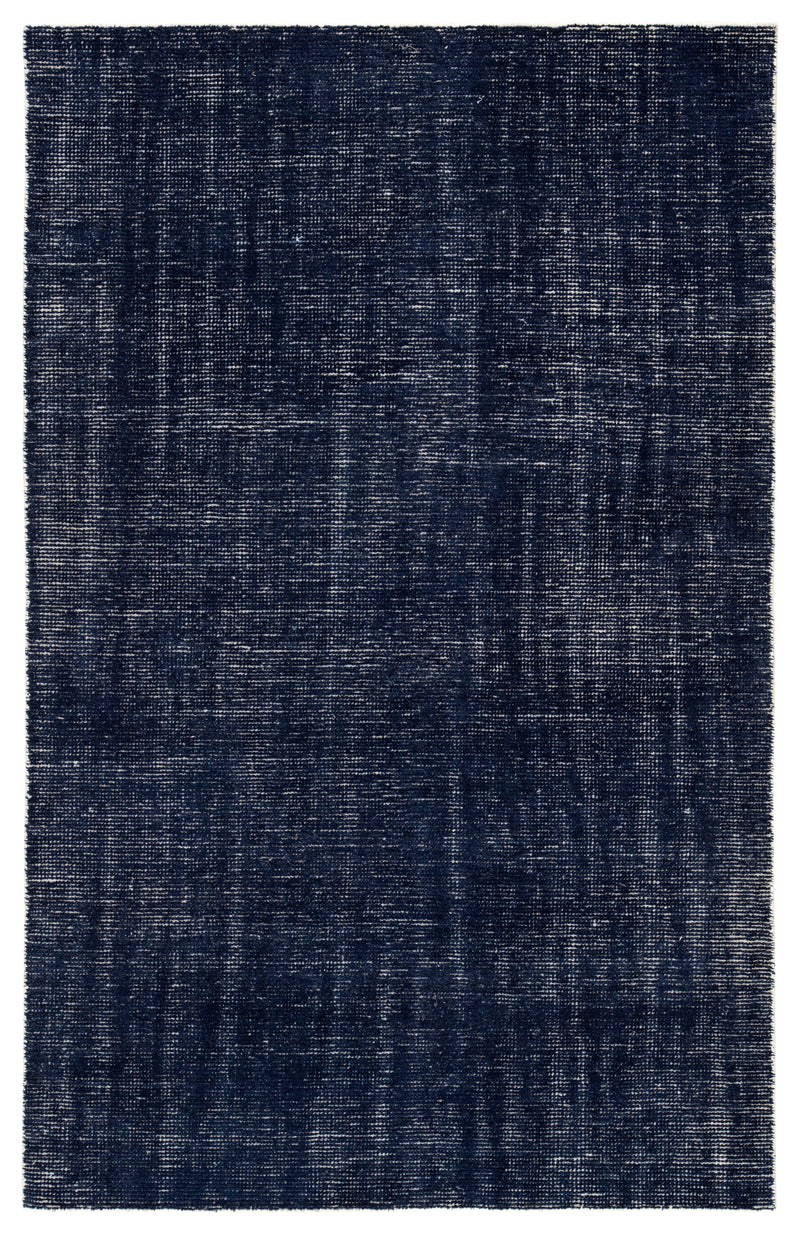 media image for Limon Indoor/ Outdoor Solid Blue & White Area Rug 261