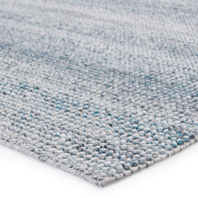product image for Crispin Indoor/Outdoor Solid Blue & White Rug by Jaipur Living 6