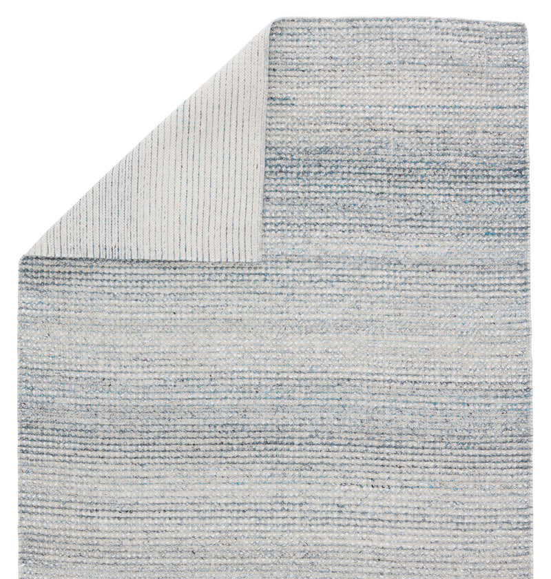 media image for Crispin Indoor/Outdoor Solid Blue & White Rug by Jaipur Living 294