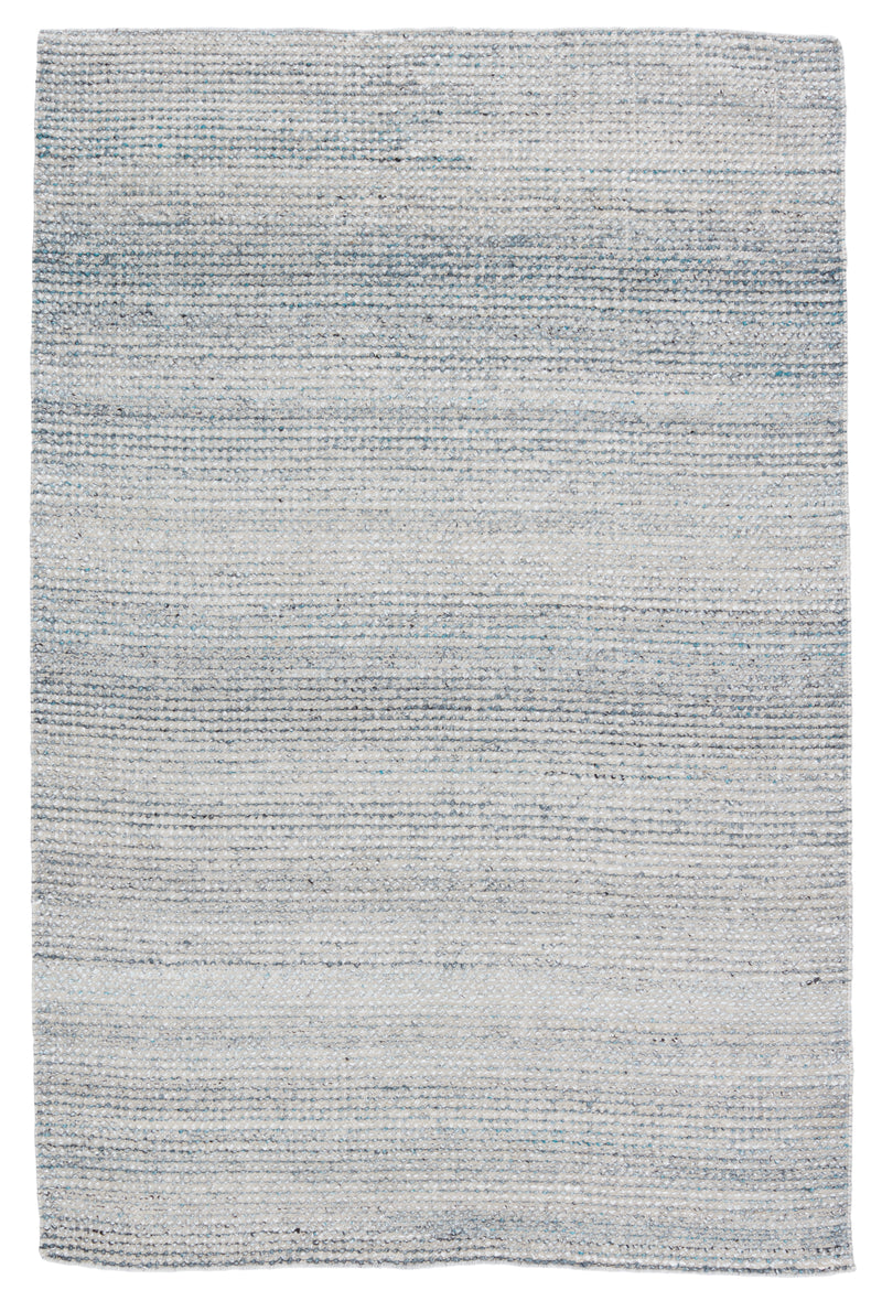 media image for Crispin Indoor/Outdoor Solid Blue & White Rug by Jaipur Living 223