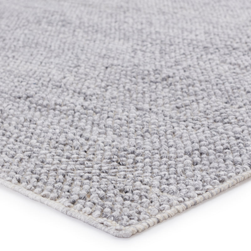 media image for Crispin Indoor/Outdoor Solid Grey & Ivory Rug by Jaipur Living 264