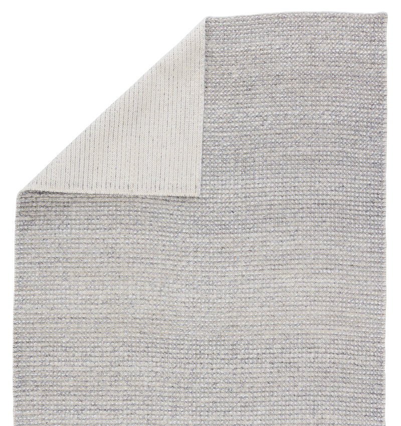 media image for Crispin Indoor/Outdoor Solid Grey & Ivory Rug by Jaipur Living 212