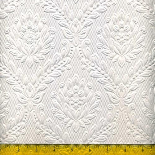 media image for Anaglypta Original Dryden Embossed Paintable Wallcovering by Burke Decor 25