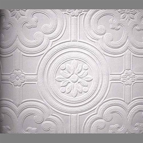 media image for Anaglypta Premium Textured Vinyl Egon Classical Paintable Wallpaper by Burke Decor 240