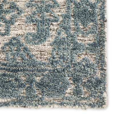 product image for Tulip Medallion Rug in Blue Mirage & Gray Morn design by Jaipur Living 61