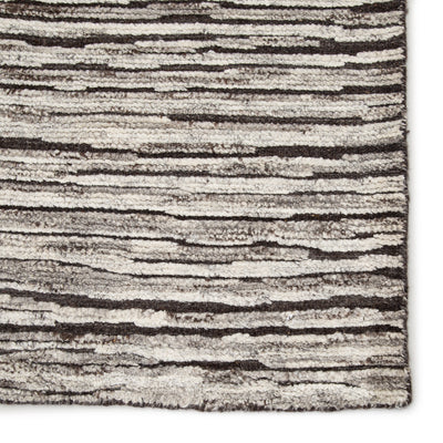 product image for ramsay handmade stripes dark gray ivory rug by jaipur living 4 66