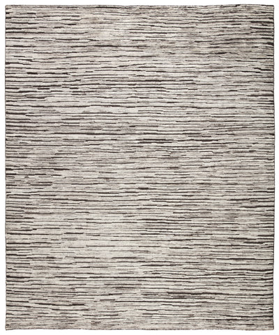 product image for ramsay handmade stripes dark gray ivory rug by jaipur living 1 75