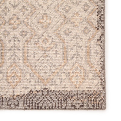 product image for prospect tribal rug in whitecap gray pumice stone design by jaipur 4 5