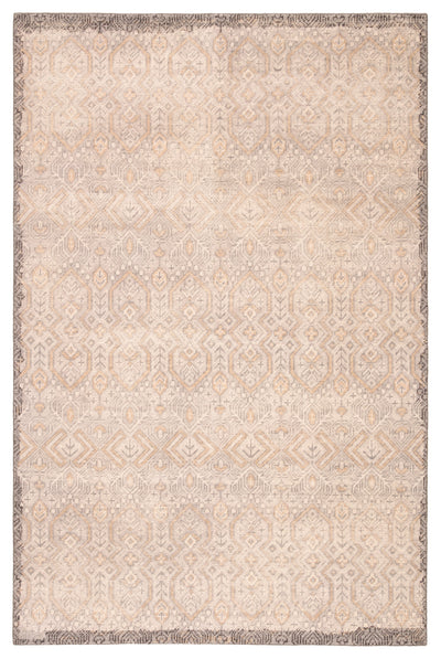 product image for prospect tribal rug in whitecap gray pumice stone design by jaipur 1 53