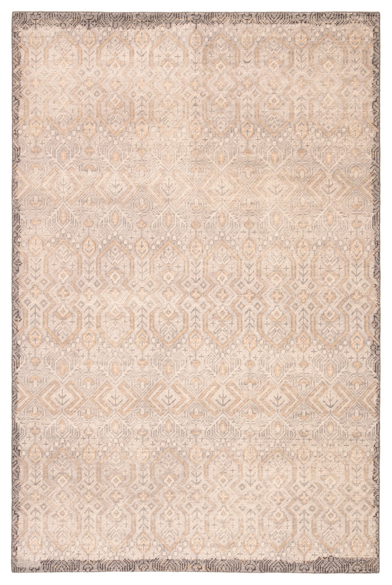 media image for prospect tribal rug in whitecap gray pumice stone design by jaipur 1 245