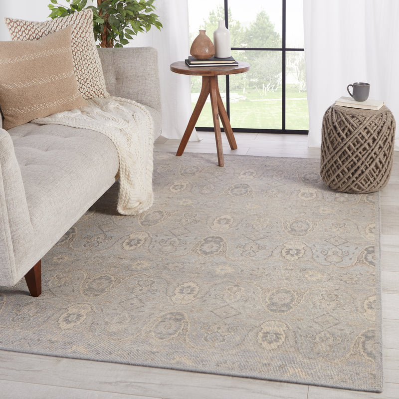 media image for williamsburg handmade trellis gray beige area rug by jaipur living 5 229