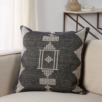 product image of anouk tribal black cream down pillow by jaipur living plw103996 1 51