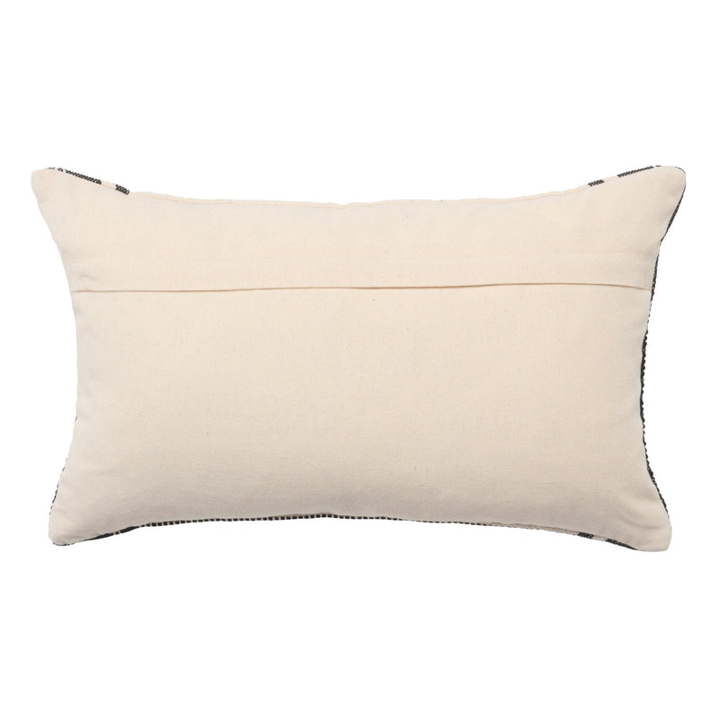 media image for zita striped cream black down pillow by jaipur living plw103998 3 233